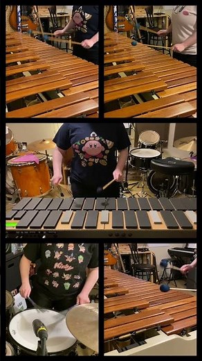 Green Greens #kirby theme for percussion ensemble! #vgm #vgmcover #percussion #percussionensemble