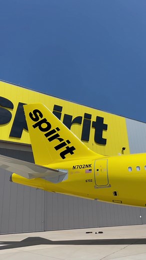 ⚠️🛫MAJOR NEW PLANE ALERT🛫⚠️ We’re welcoming our first Airbus A321neo to our growing fleet! A321’s are the largest planes in Spirit’s Fit Fleet, and with the new NEO engine option, we can fly further and quieter while reducing our emissions.