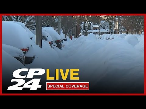 CP24 special coverage: Toronto digs out from massive snowstorm