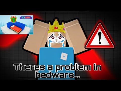Theres a problem in bedwars… | Roblox bedwars