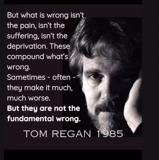 Tom Regan, abolitionist animal rights philosopher. | Roger Yates