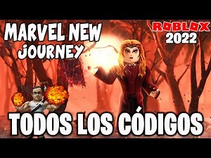 Todos los Códigos de ⚡ MARVEL NEW JOURNEY ⚡ activos Y actualizados / ROBLOX 2022 / NEW CODES UPDATE