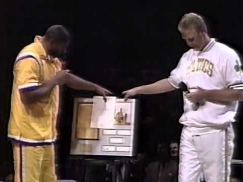 Larry Bird Retirement 1993 Part 9 Magic Johnson 2