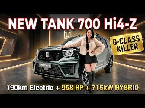 2026 Tank 700 Hi4 Z First Look 958 HP Hybrid Beast Challenges G Class!