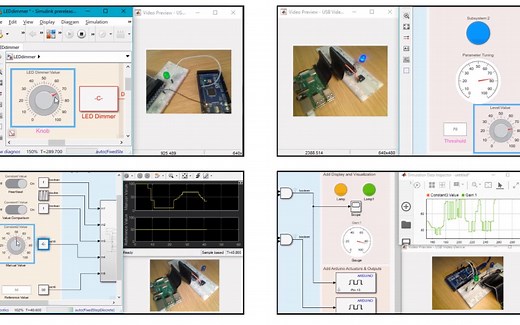 【MATLAB】在Arduino和Raspberry Pi上使用Dashboard和Simulation Data Inspector交互式运行模型