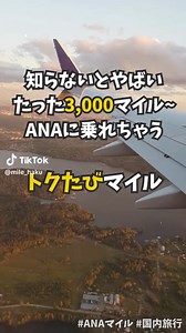 【今週のトクたびマイル】8/20~ 毎日火曜日はANAからトクたびマイルの更新日！ 今週は路線がたくさん出ていました。しかも3,000マイルの路線が復活していましたね。豊富で東京—大阪もあったので今回は大阪に帰ろうかなと思いまうす。 公式が出しているものより見やすく作ってみました。 もっとみやすくする方法があればいつでも言ってください！ 路線のところはぜひスクショを撮っておいて！ 今週からマイルが上がっていますが、それでもお得な路線ばかり ■トクたびマイルとは？ ANAが毎週更新しているキャンペーンで毎回ランダム路線が通常のマイルより 少ないマイル数でANA国内線特典航空券が利用できる制度のこと！ 少ないマイルでフラット日本国内の色々な場所に飛べるので マイルを試してみたいと思う人におすすめ！ マリルって貯める方法を覚えるのも大事だけど 同時に使い方を覚えるのも大切。 貯めたマイルを使わずに無くしてる人がどれだけ多いか、、 結局使わないぐらいならまずは一歩目としてトクたびマイル を試してみるのはいかがでしょうか？ 路線によっては4,500マイル~で飛べる路線もあります。 お得に旅行した