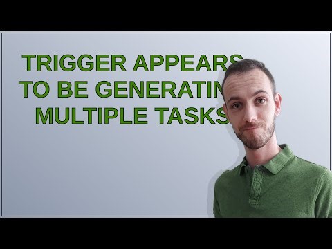 Salesforce: Trigger appears to be generating multiple tasks