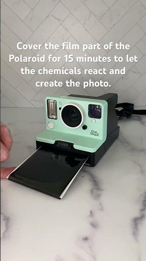 How to use a Polaroid.