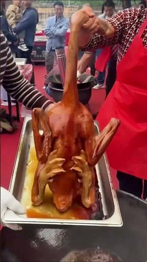 Whole Fried Swan Goose — Marinated to Golden Perfection