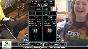 692K views · 2.7K reactions | Unbelievable finish to the CONNECTED 2021: Classic Score Attack World Championship! The first Classic champion was crowned on modern consoles, and it was one for the ages! Join us on https://www.twitch.tv/classictetris for the CONNECTED 2021: Triathlon event this Saturday at 12PM PST. | Classic Tetris World Championship | Facebook