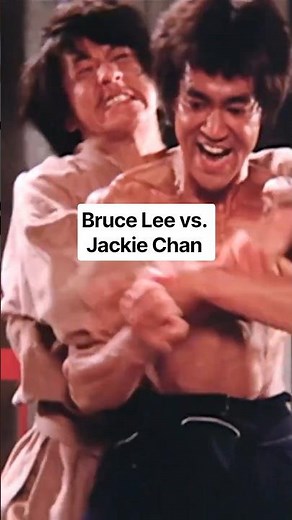 Bruce Lee vs. Jackie Chan #movie #kungfu #boxing