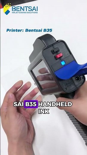 Bentsai B35 Handheld Printer: Perfect for Batch Coding, Date Labeling, and Part Number Printing