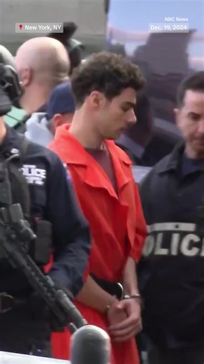 838K views · 6.2K reactions | Luigi Mangione arrived in New York from Pennsylvania after waiving his right to an extradition hearing and now faces a number of federal charges. | NBC News | Facebook