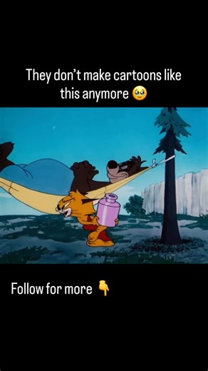 Retro official on Instagram: "Barney’s Hungry Cousin is a classic MGM cartoon featuring the gentle and good-natured Barney Bear. The story begins when Barney’s peace is disrupted by the arrival of his loud, gluttonous cousin, who possesses an endless appetite. The cousin consumes all of Barney’s food, invades his personal space, and turns his quiet home into chaos. Despite Barney’s patience and polite behavior, the situation grows increasingly unbearable. The humor arises from the contrast betwe