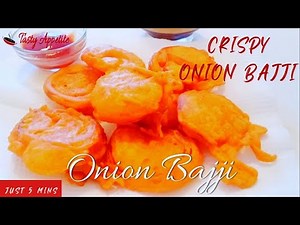 Onion Bajji Recipe / How to make Onion Bajji at home - Tasty Appetite