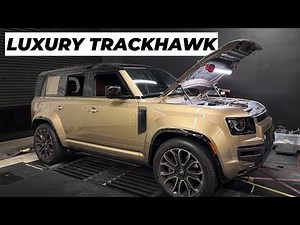 Before and After Tuning Land Rover Defender Octa