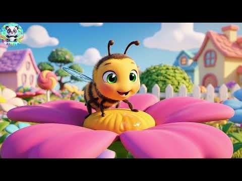 Buzz Buzz Busy Bumblebee Flower Dip | Nursery Rhymes for Kids | Baby Songs for Toddlers | Animal