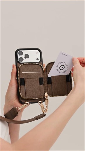Leather iPhone 17 Pro Max Wallet Case 💼 | Card Slot & Crossbody