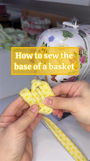 How to Sew the Base of Easter Baskets