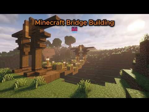 Minecraft! A Ponte Medieval MAIS FÁCIL que Você Vai Ver! | Tutorial🌉
