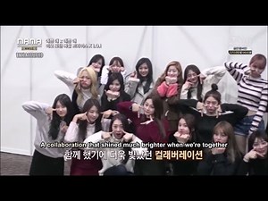 [ENG SUB] 161209 MAMA Behind the Scenes - I.O.I & TWICE Collaboration Full Cut