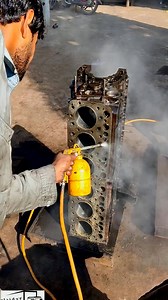 Full Clean Engine Block #shorts #viralshorts #workshop #skills #dieselengine #mechanic #how #viral | Healing Heart | Facebook