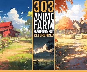 ArtStation - 303 Anime Farm Environment | Artworks