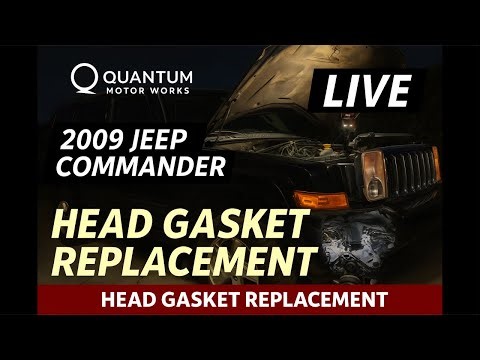 LIVE | 2009 Jeep Commander 3.7L Head Gasket Replacement