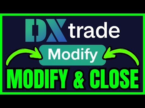 How To MODIFY And PARTIALLY CLOSE Open Trades On DXtrade (QUICK & EASY) 2026