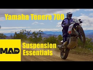 Yamaha Tenere 700 - essential suspension knowledge