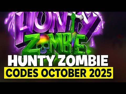 🔥 NEW CODES 🔥 HUNTY ZOMBIE CODES OCTOBER 2025