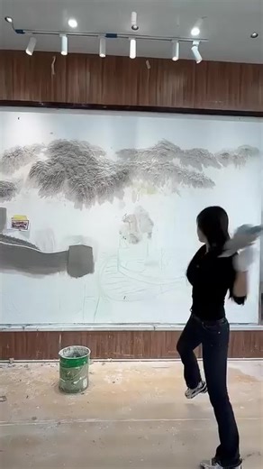 beautiful master pieces of mural art painting new wall design.