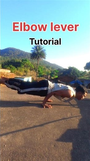 Elbow lever Tutorial ✅#calisthenics #fitness #shorts #motivation