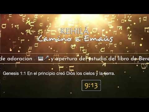 [live] Servicio de Shabat Vespertino// Introduccion al Libro de Bereshit