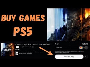How to Buy Games on PS5 (Digital Games) Full Guide