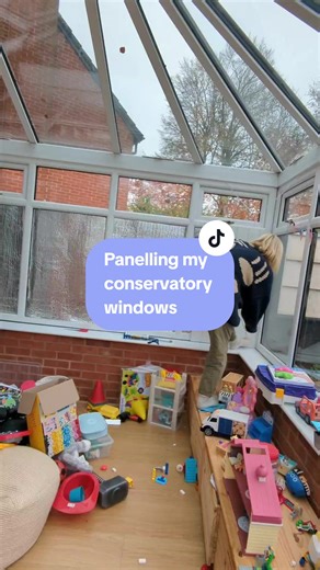 DIY Conservatory Window Panelling Tutorial