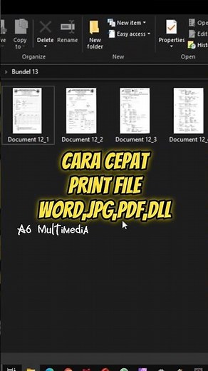 CARA CEPAT NGEPRINT FILE JPG,PDF,WORD,EXCEL,DLL TANPA BUKA FILENYA #tipsdantrik #tutorial #print
