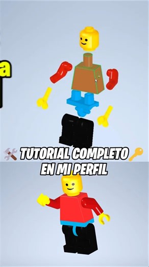 PIEZA DE LEGO #cad #ingenieria #3dmodelingsoftware