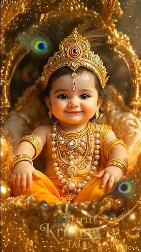 Baby Krishna Magic ✨ | Cute Little Krishna Story | Krishna Bhakti Video