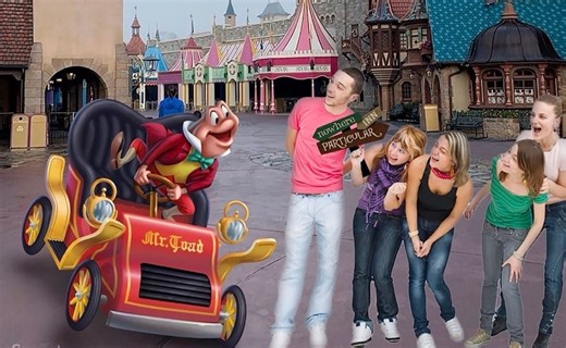 Mr. Toad PhotoPass Magic Shot is now available for a limited time | Chip and Company