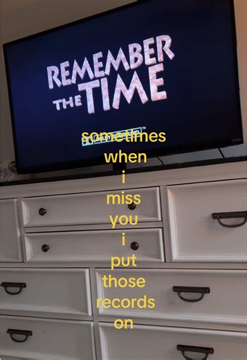 Michael Jackson tribute edit — sometimes when I miss you I put those records on