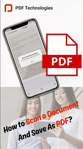 How to Scan & Save PDFs to PDF on Your Phone! 📱📄 #scanner #pdf #documents #how #iphone #mobile