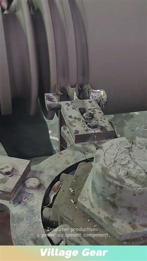 Insulator production: a power equipment component.