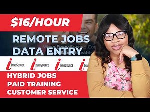 Data Entry Jobs Work From Home: Remote Jobs, Paid Training (Customer Service) Always hiring