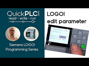 LOGO! edit parameter on user interface