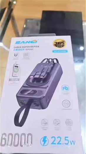 ¿Tu batería siempre muere en el peor momento? 😤 Este es el que necesitas 🔥 🔋 60,000 mAh 🧲 Magnético 🔌 Cables incorporados ⚡ Carga rápida Literalmente cargas cualquier celular en cualquier lugar. 📩 Manda “BATERÍA PRO” al WhatsApp y asegura el tuyo antes que se agoten. #CargaInalámbrica #PowerBankPro #Tecnología2026 #AccesoriosTech #CelularSinBatería