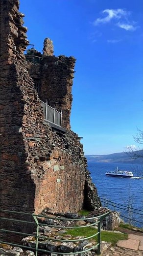 Urquhart Castle, Loch Ness 🏰 #scotland #travel #scotlandtravel #explorescotland #history