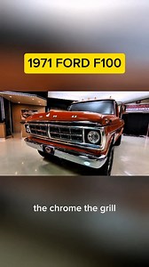 1971 Ford F100. #classictrucks #truck #fordtrucks #ford #vehicle #oldtrucks #americantrucks #trucker #truckdriver #usa #nostalgia #fyp | USA Old Trucks
