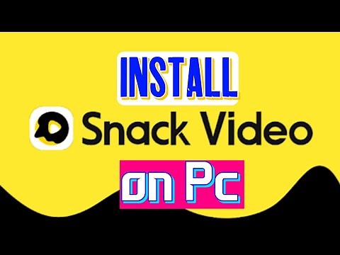 How to install Snack Video App on low/High PC & Laptop | #SnackVideo