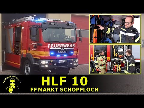 BOOOM! Das HLF 10 von der Feuerwehr Markt Schopfloch #rosenbauer